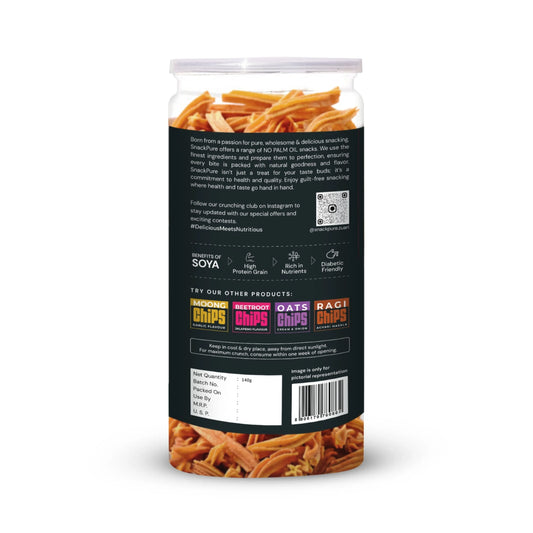 Snackpure Soyastix 140g | No Palm Oil | Gluten Free | No Transfat