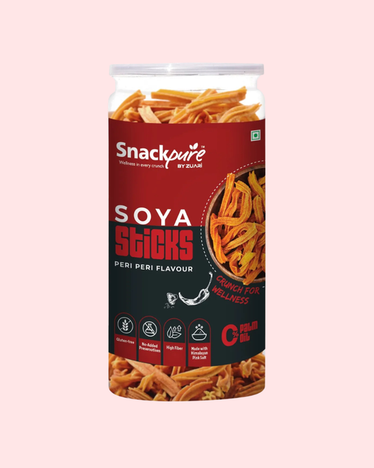 Snackpure Soyastix 140g | No Palm Oil | Gluten Free | No Transfat